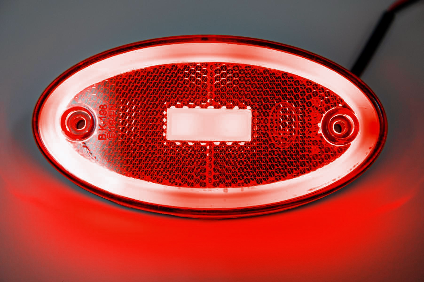 10x Rote LED Begrenzungsleuchten 12V/24V Für LKW Und Anhänger - 240mm Wasserdicht